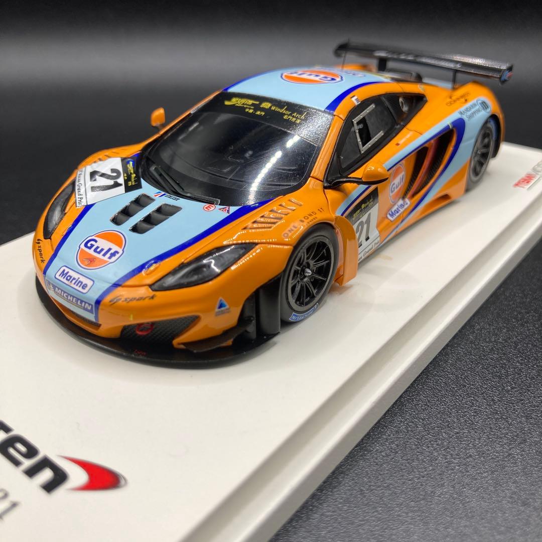 TSMMODEL 1/43マクラーレンMP4-12C2011マカオGP3位
