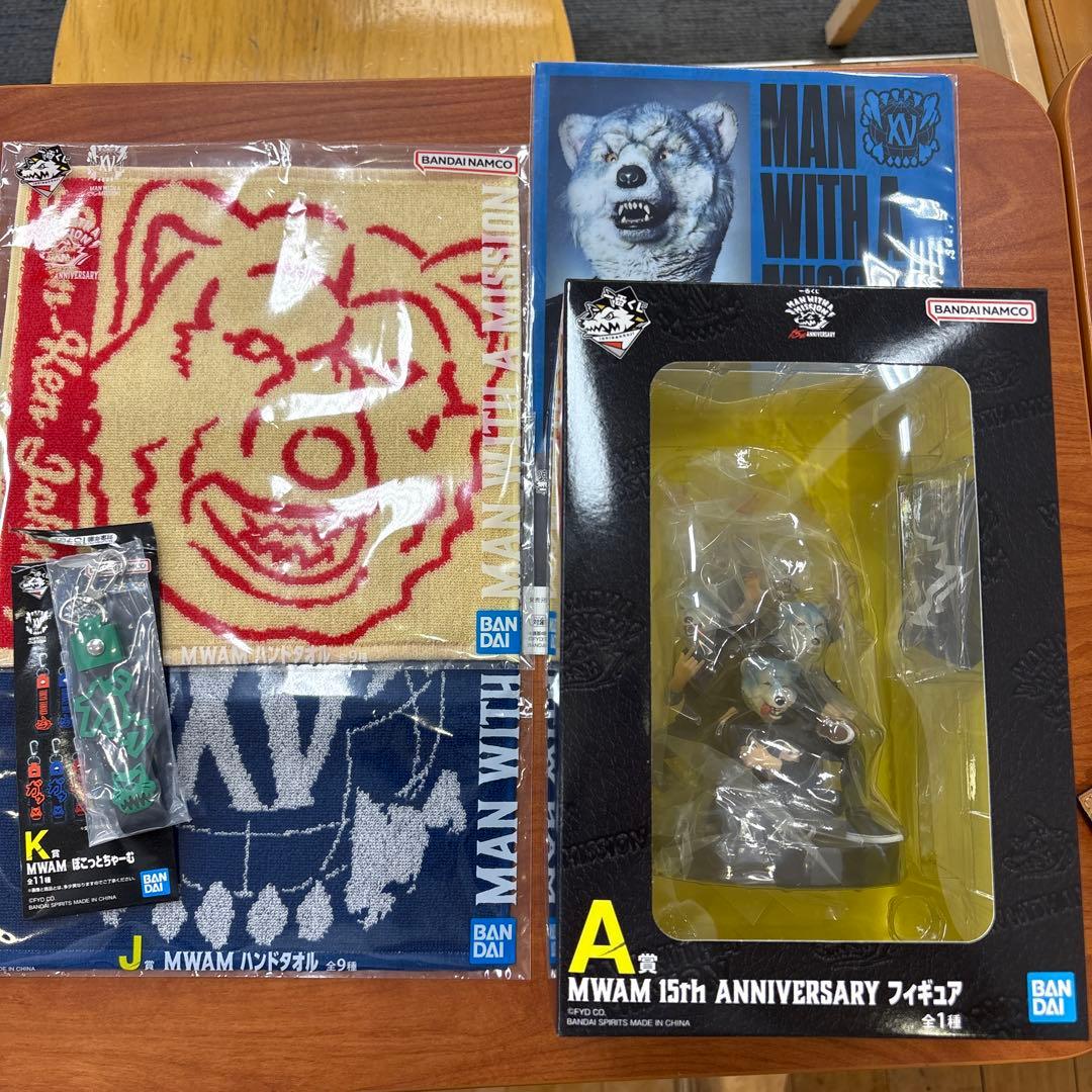 一番くじ MAN WITH A MISSION MWAM フィギュア　まとめ売り