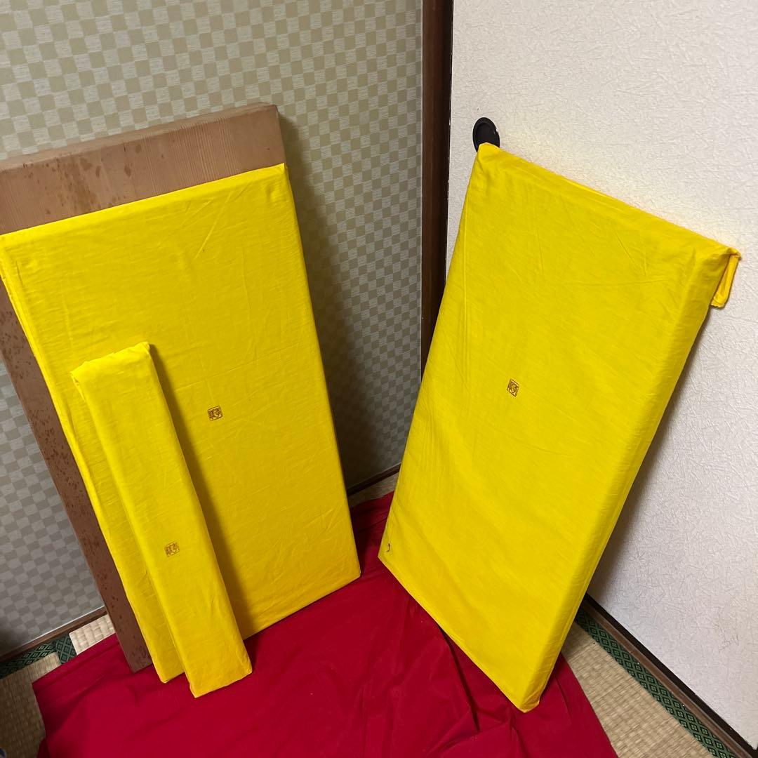 茶道具　茶棚　輪島塗　真台子　塗師　若島孝雅　作　供箱　共布