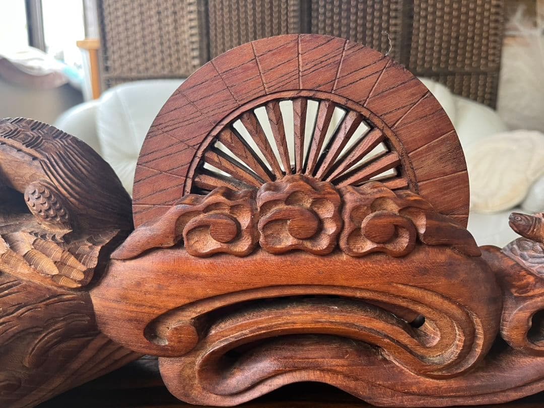 墨壺　壺孝作　鶴亀　大工道具　工芸品