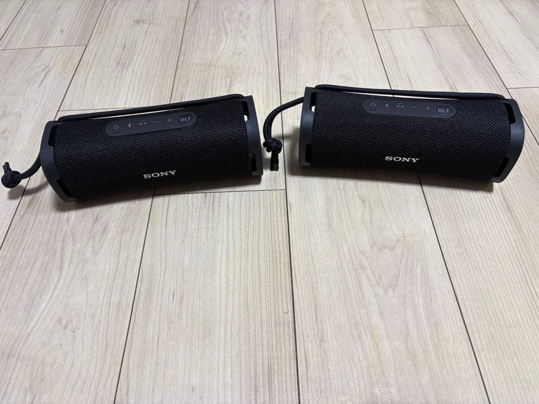 Sony SRS-ULT10 ワイヤレススピーカー ケース付き ２個セット