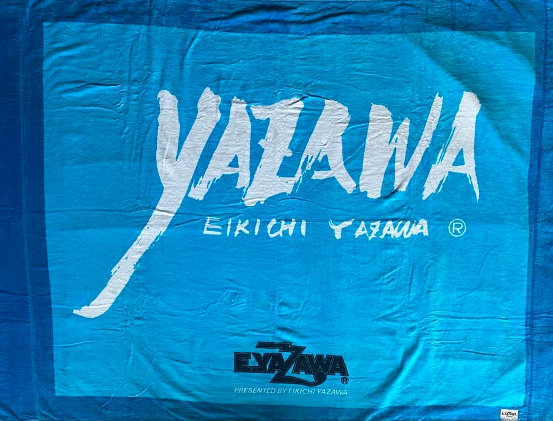 矢沢永吉 タオルケットyazawaフデロゴ!140×190