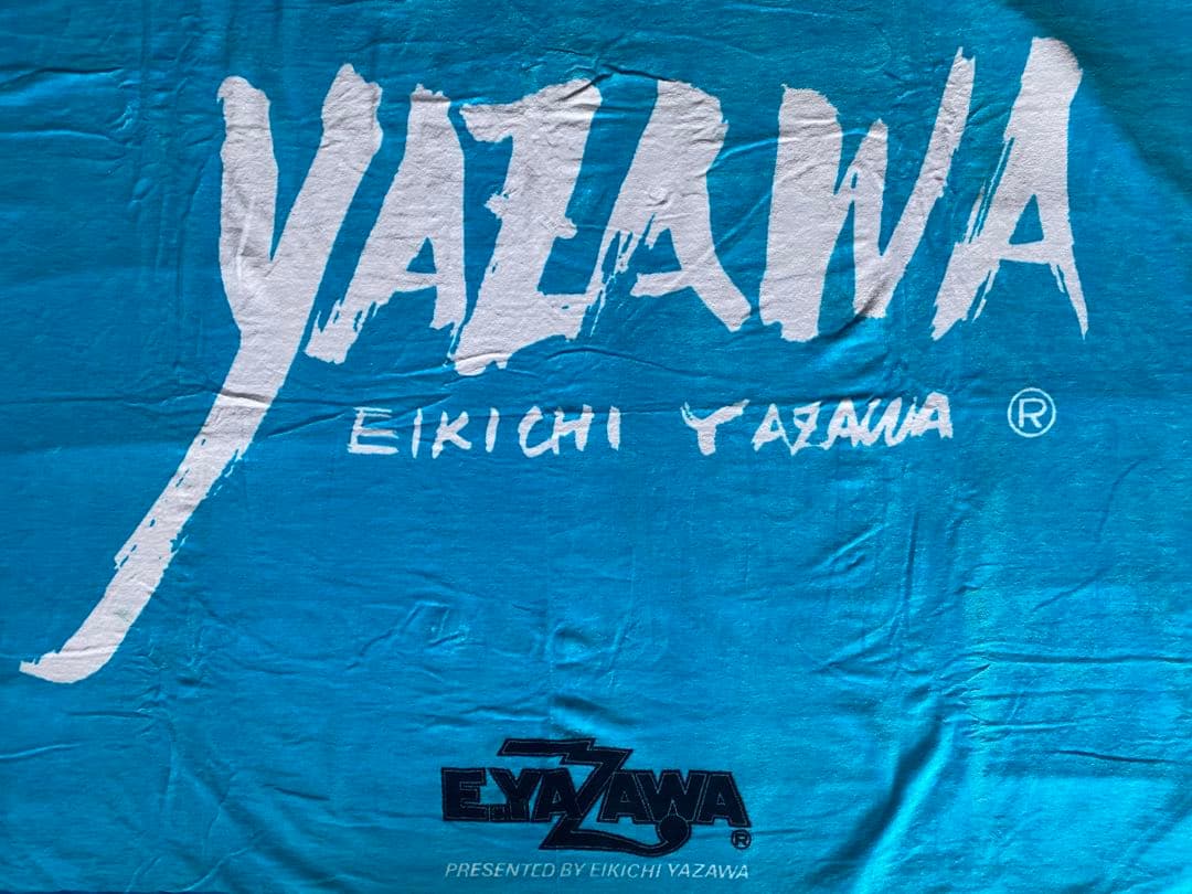 矢沢永吉 タオルケットyazawaフデロゴ!140×190