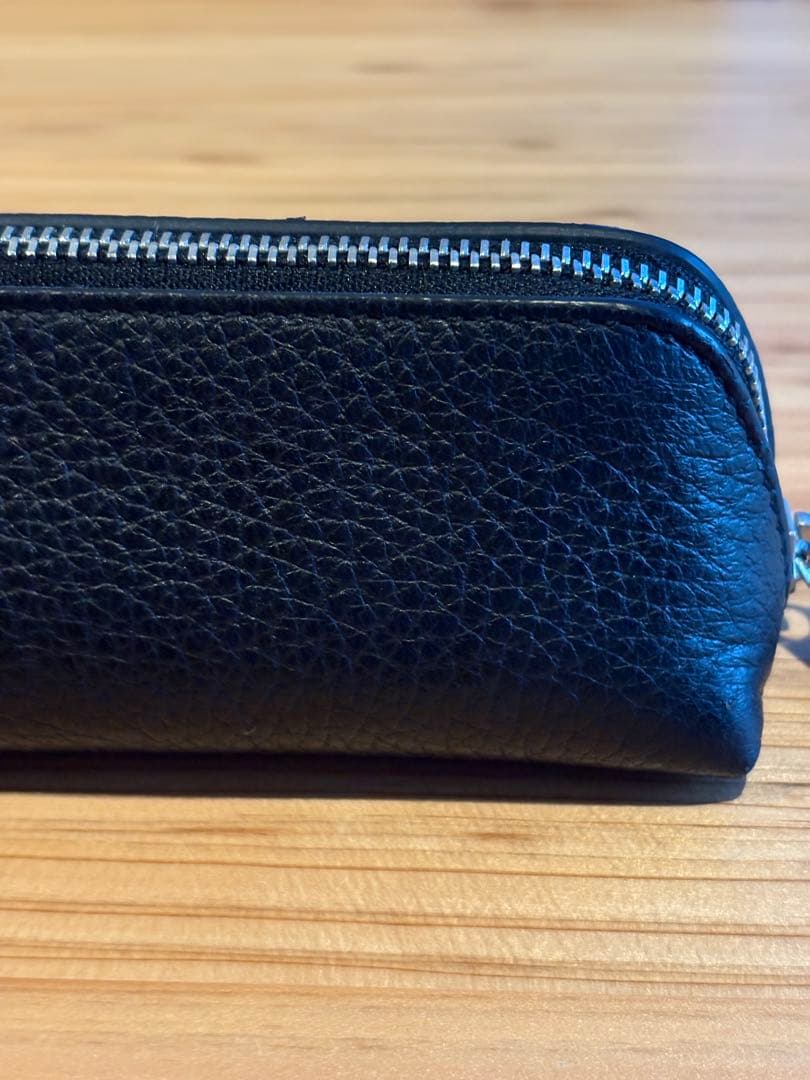 【美品】SMYTHSON/スマイソン/ペンケース/レザー/ブラック