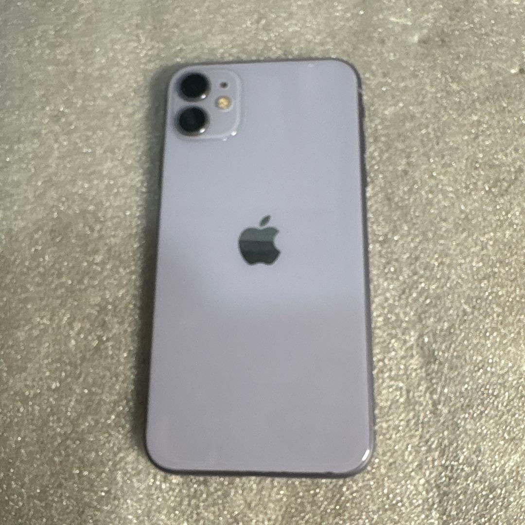 美品　Apple iPhone 11 64GBラベンダー 本体　パープル