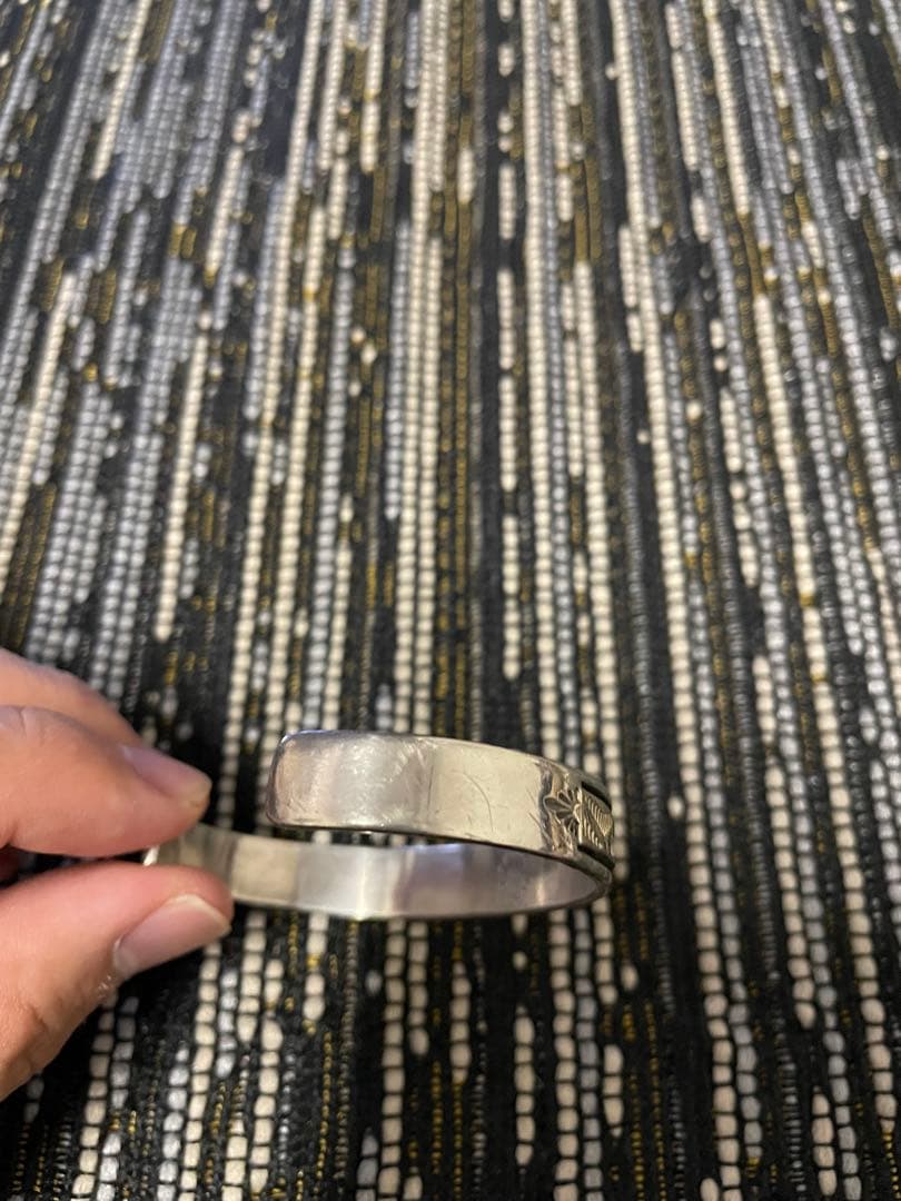 B.Morgan 14k バングル　ナバホ　ブルースモルガン