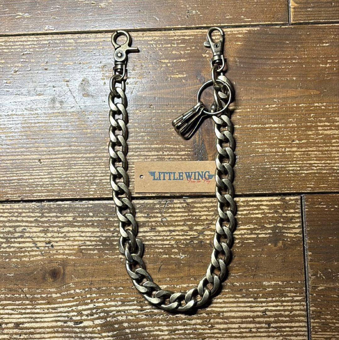 一点物茶芯ハンドメイドトラッカーウォレット ウォレットチェーンセット