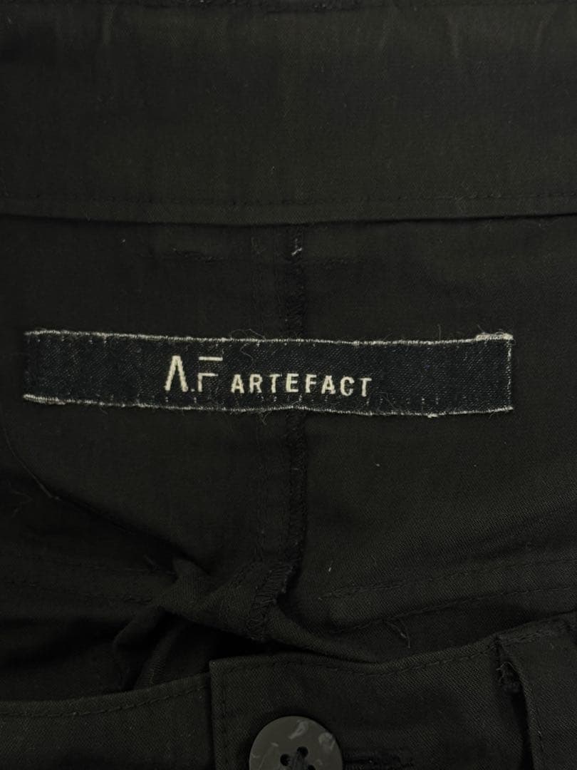 ARTEFACT グレー サルエルパンツ