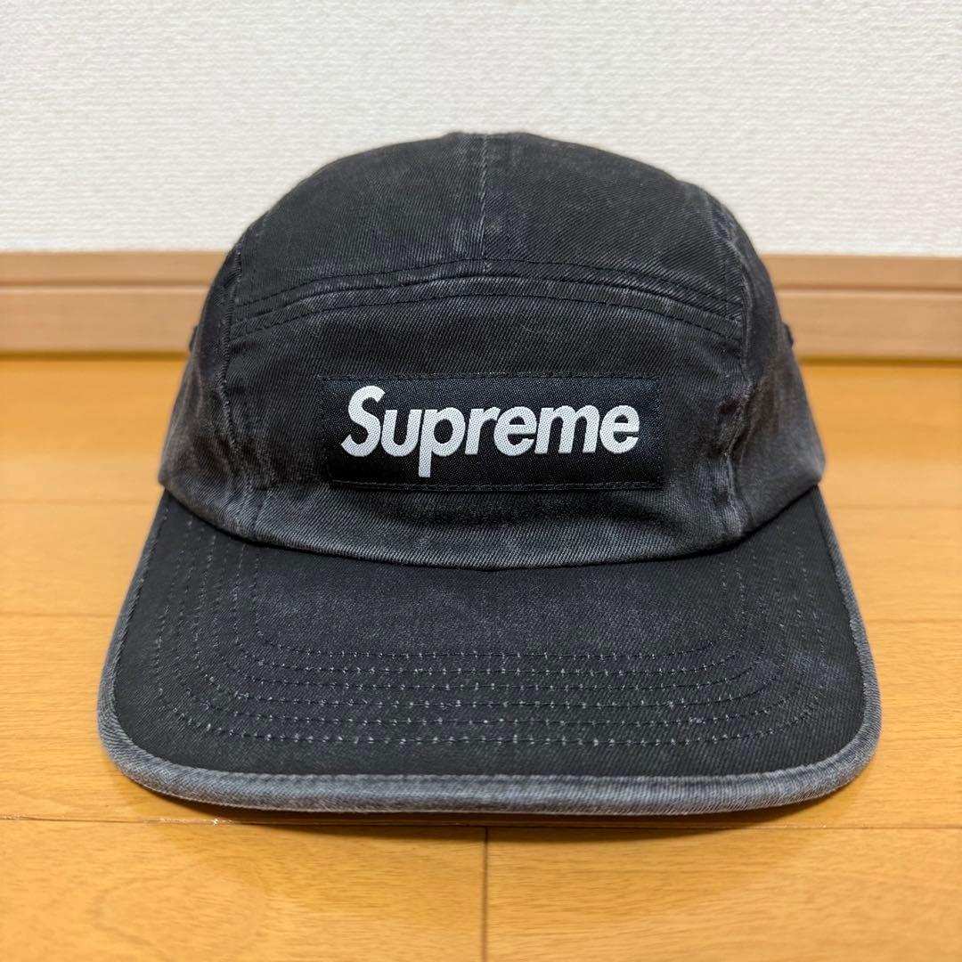 帽子 Supreme Washed Chino Twill Camp Cap 25ss