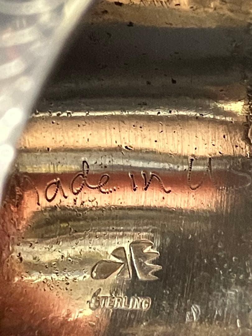 専用デス‼️Sterling Silver ヴィンテージバングル　 フリーサイズ