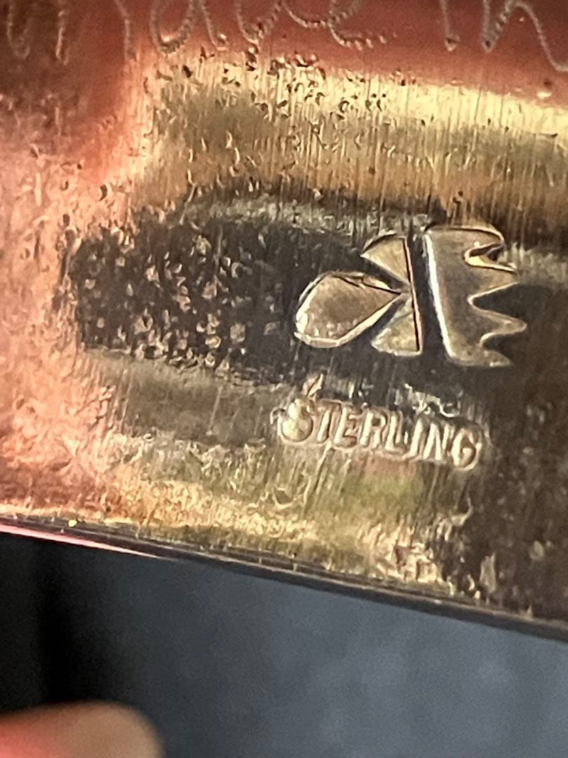 専用デス‼️Sterling Silver ヴィンテージバングル　 フリーサイズ