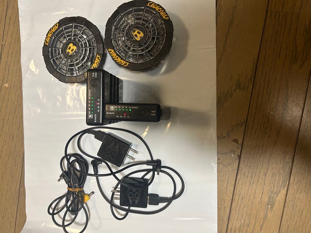 BURTLE AIRCRAFT ファン、バッテリーセット