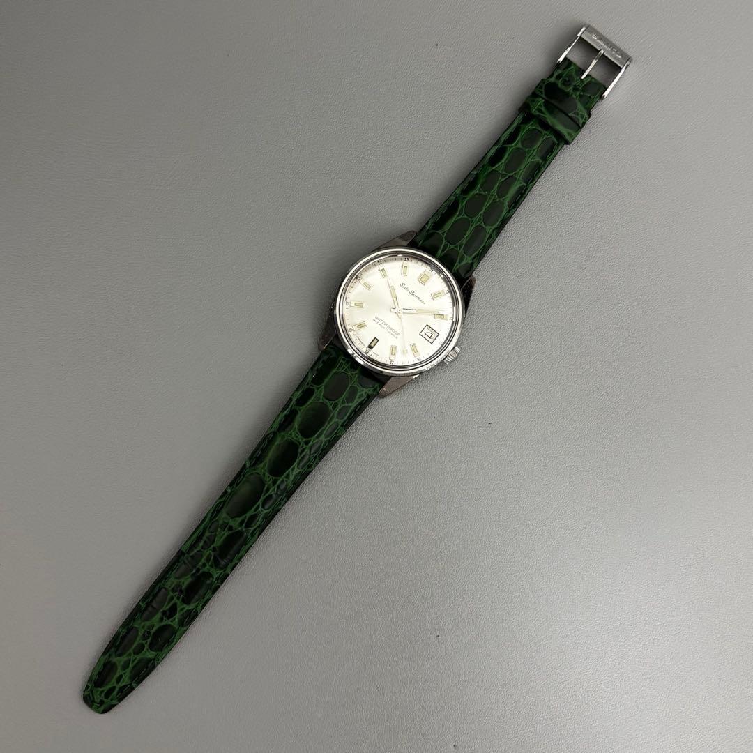 SEIKO Sportsman 17石 手巻き ヴィンテージ 純正尾錠