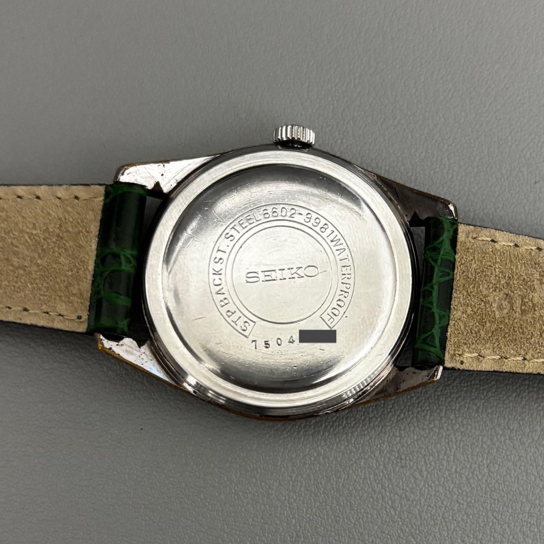 SEIKO Sportsman 17石 手巻き ヴィンテージ 純正尾錠