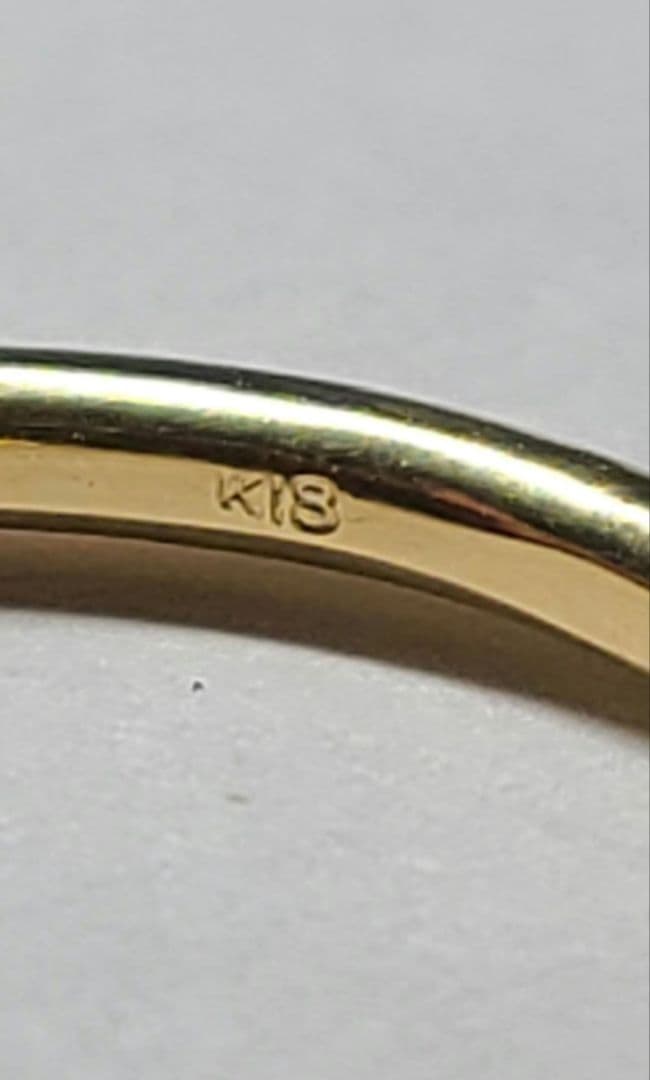 みるくる★ブラジルバターリャパライバトルマリンリング18金★