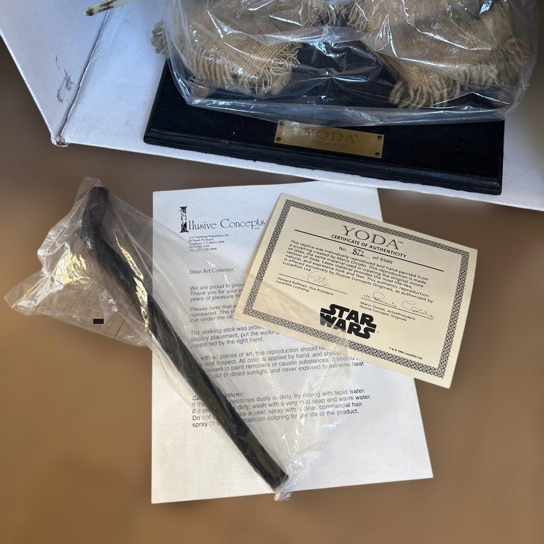 イリューシブ社製 スター・ウォーズ ヨーダ 限定 等身大 フィギュア