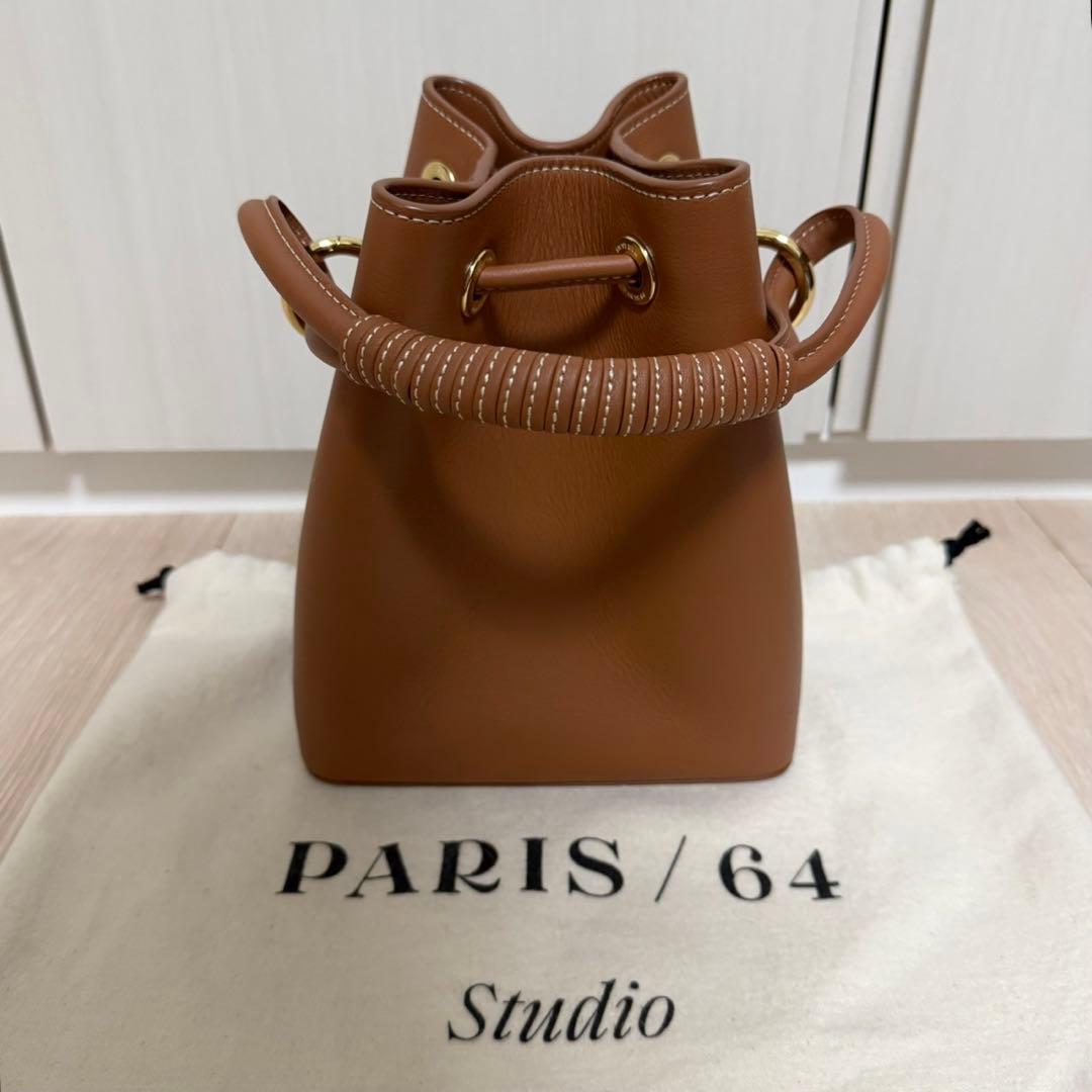 新品 PARIS64 STUDIO CUERO バッグ ブラウン