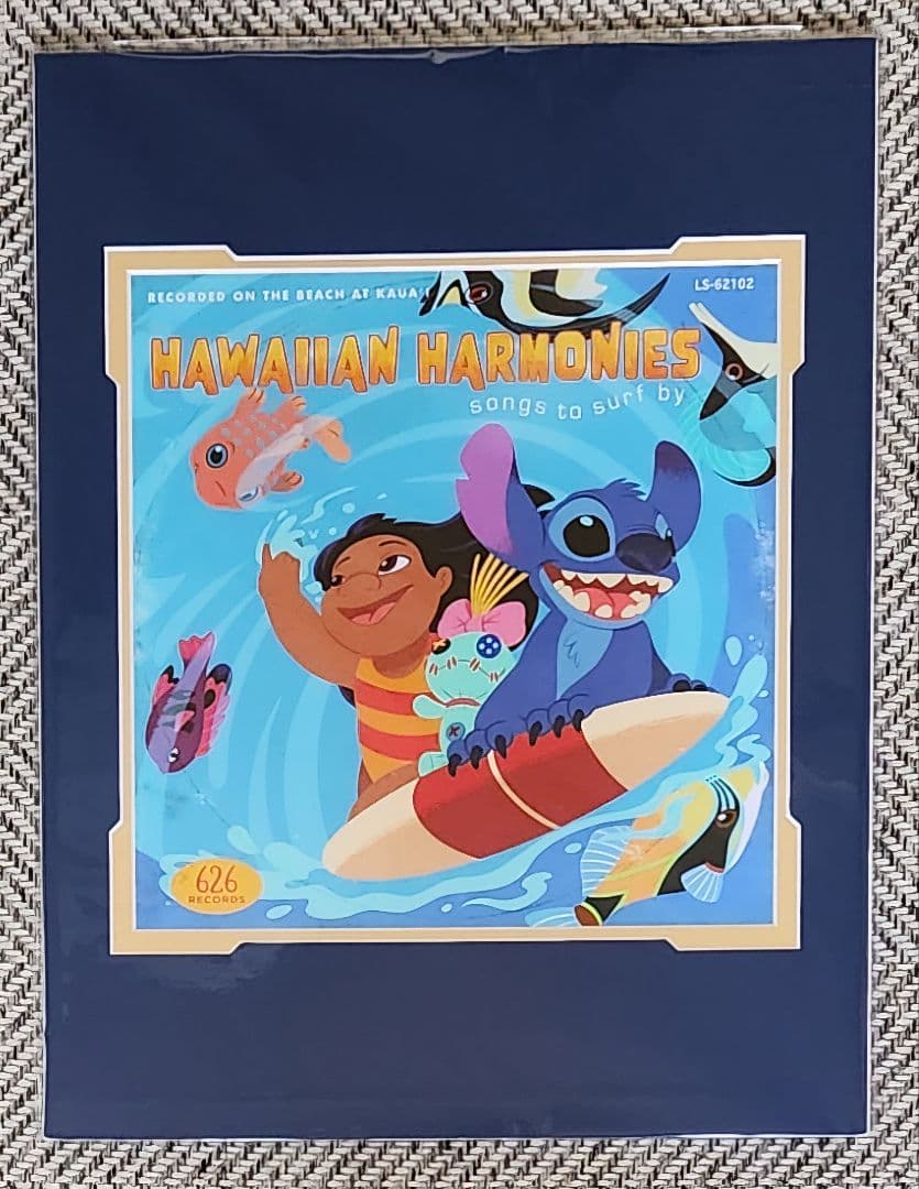 アメリカディズニー スティッチ 印刷物 Margan Ditta