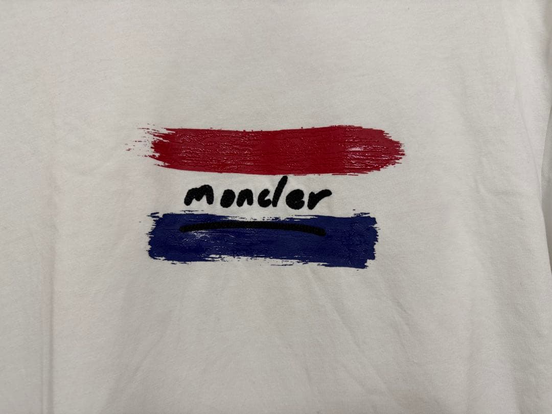 モンクレール　Moncler ホワイト Tシャツ