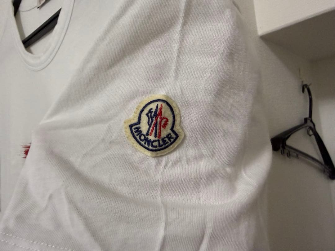 モンクレール　Moncler ホワイト Tシャツ