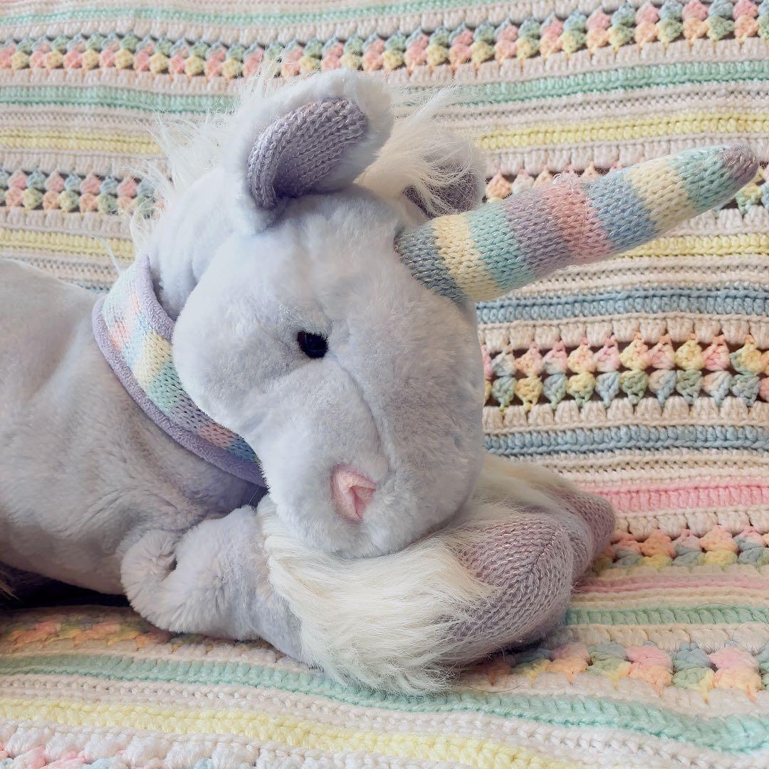 ビックサイズ　ユニコーンぬいぐるみ