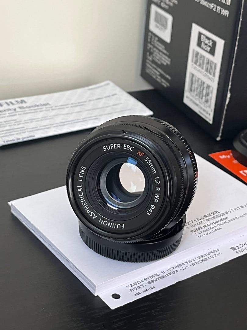 Fujifilm XF35mmF2 R WR レンズ 43mm