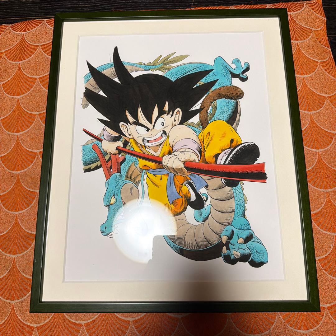 新品未使用　ドラゴンボール　高級　複製原画　2013年　当時品　鳥山明