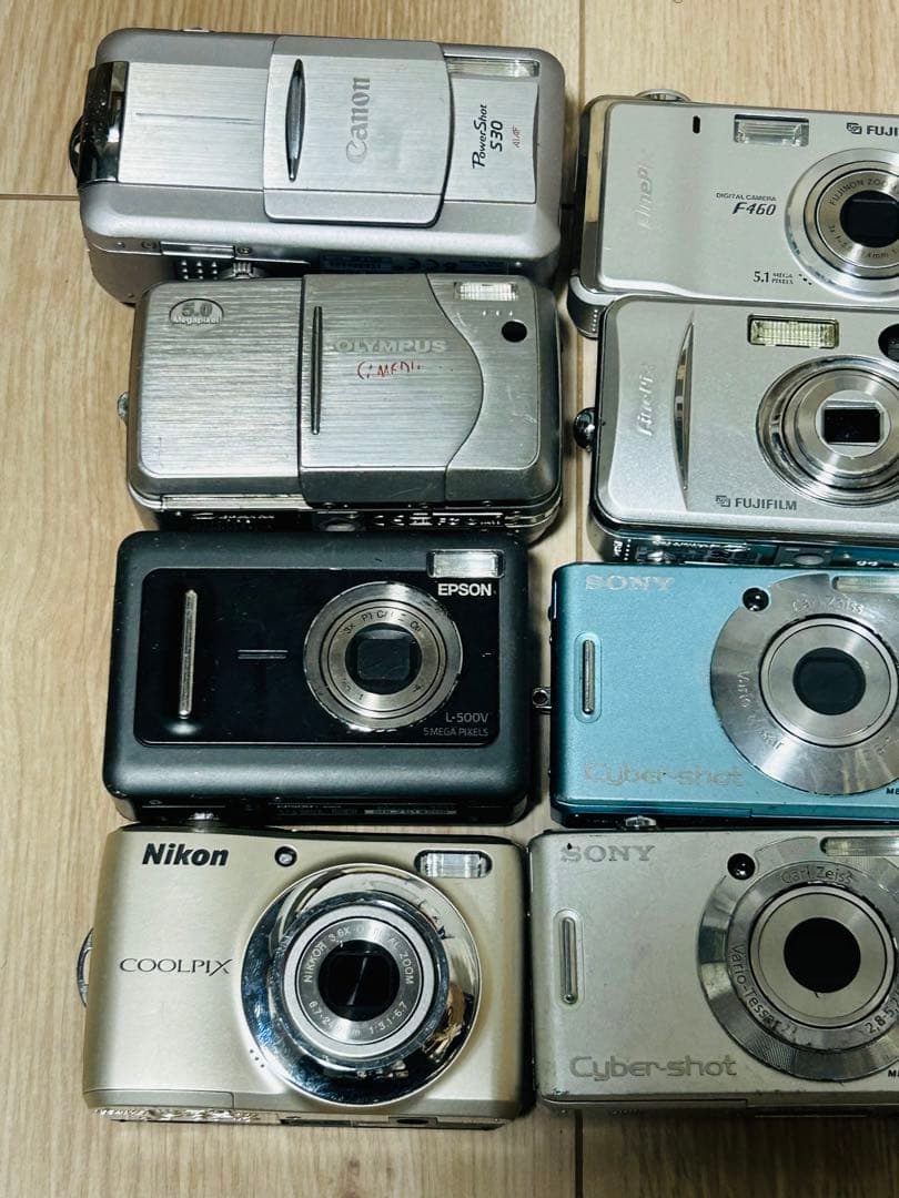 コンパクトデジタルカメラセットジャンク