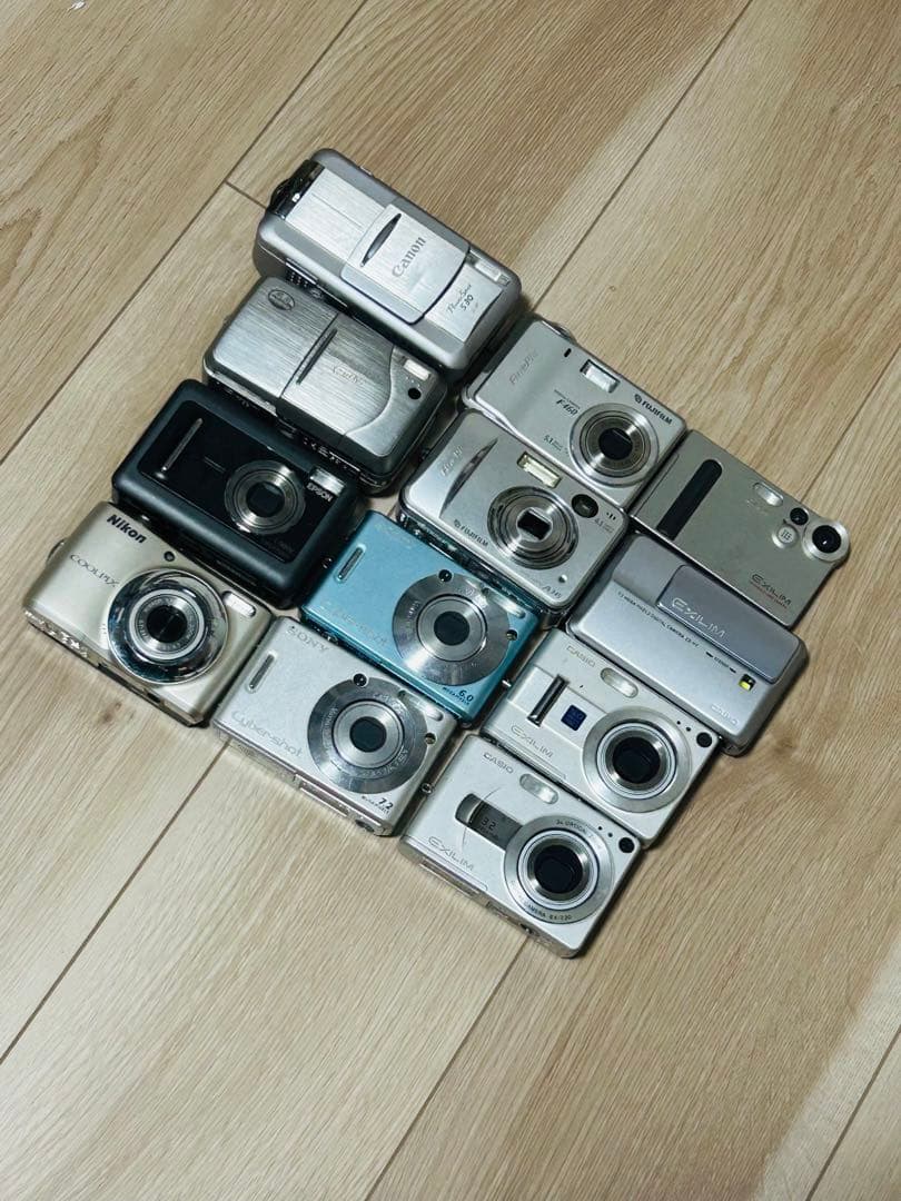 コンパクトデジタルカメラセットジャンク