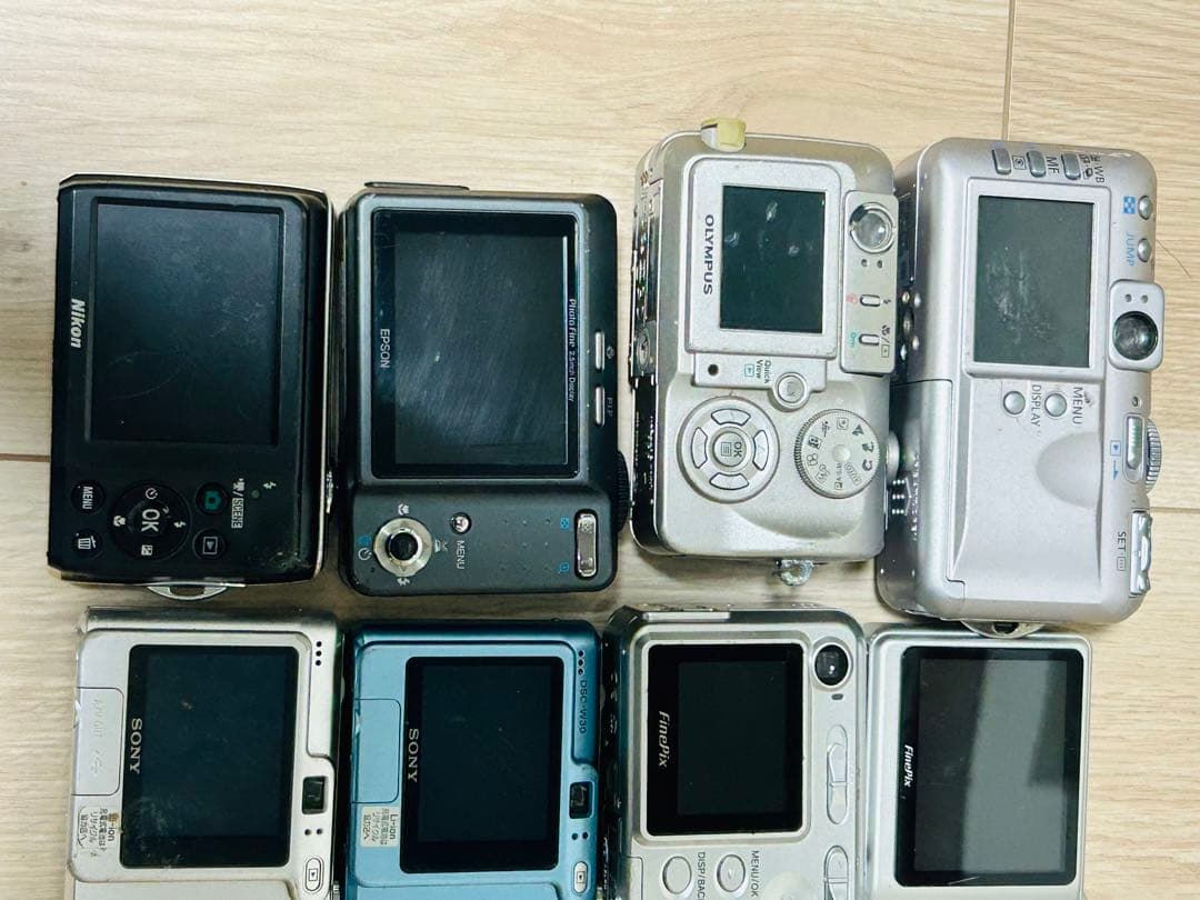 コンパクトデジタルカメラセットジャンク