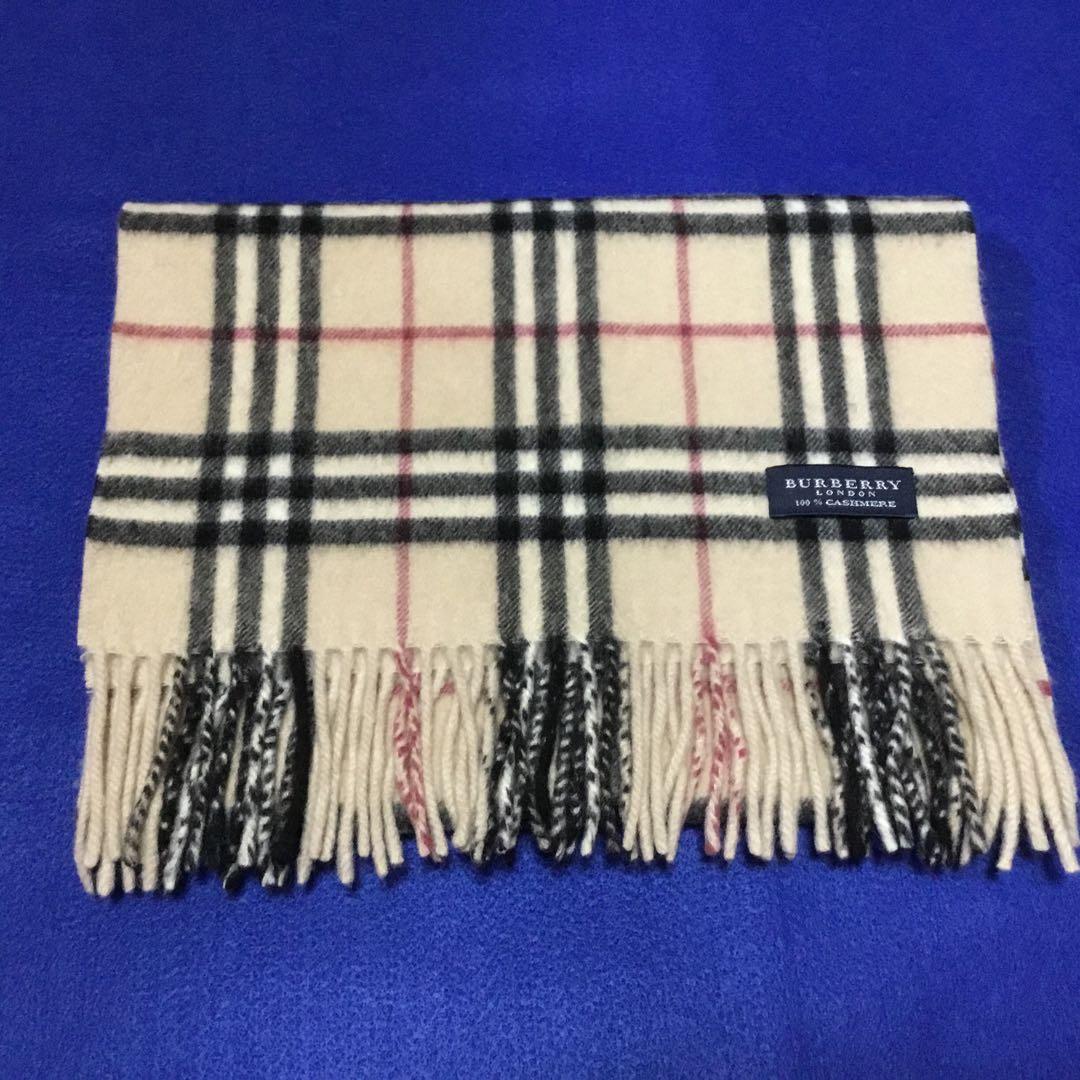 バーバリー マフラー　ショール　ベージュ
