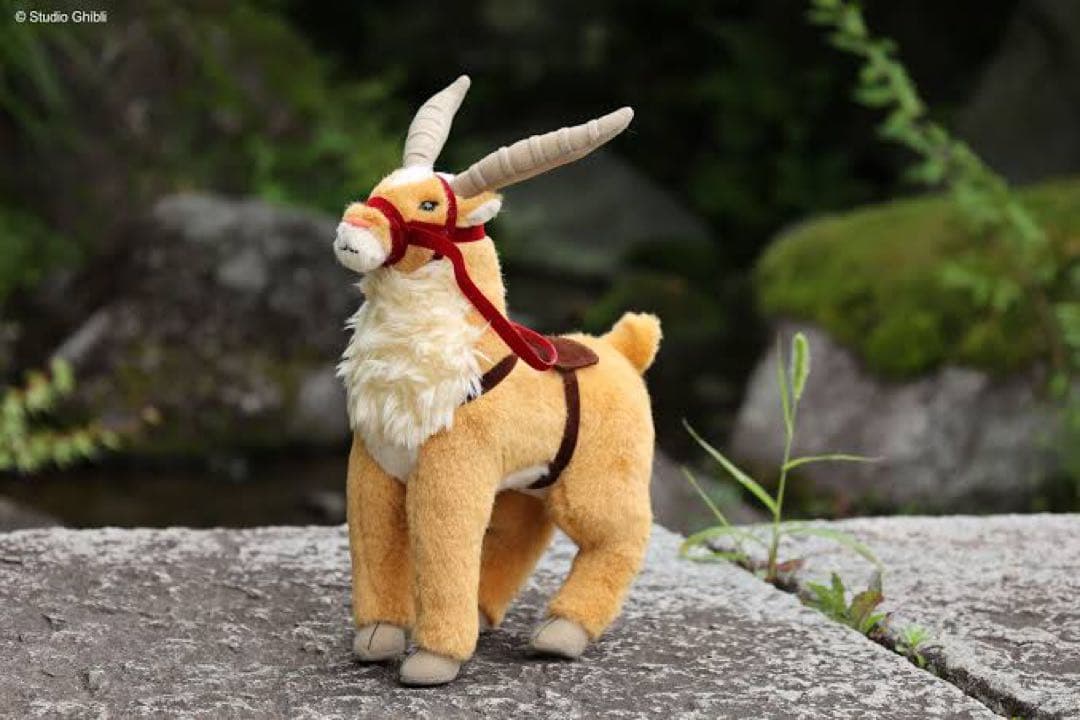 ジブリ どんぐり共和国 もののけ姫 25周年 ヤックル ぬいぐるみ