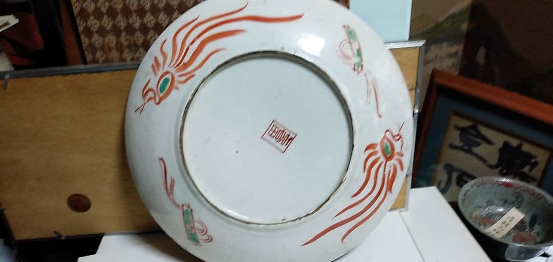 古九谷ノ古い物です37センチです