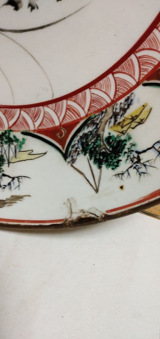 古九谷ノ古い物です37センチです