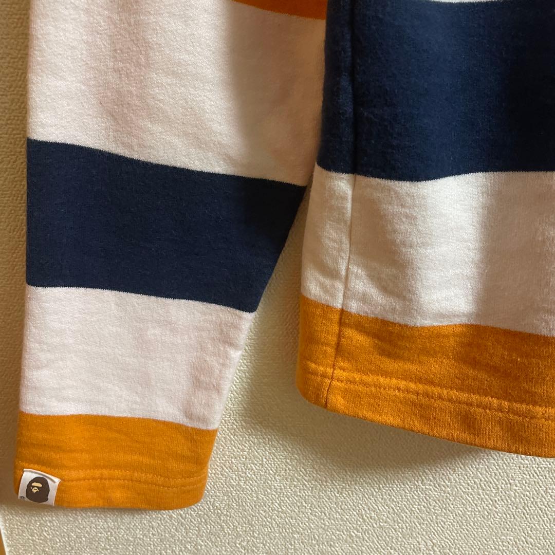 美品　A BATHING APE ボーダー　ロンT 90s 日本製　S Mサイズ