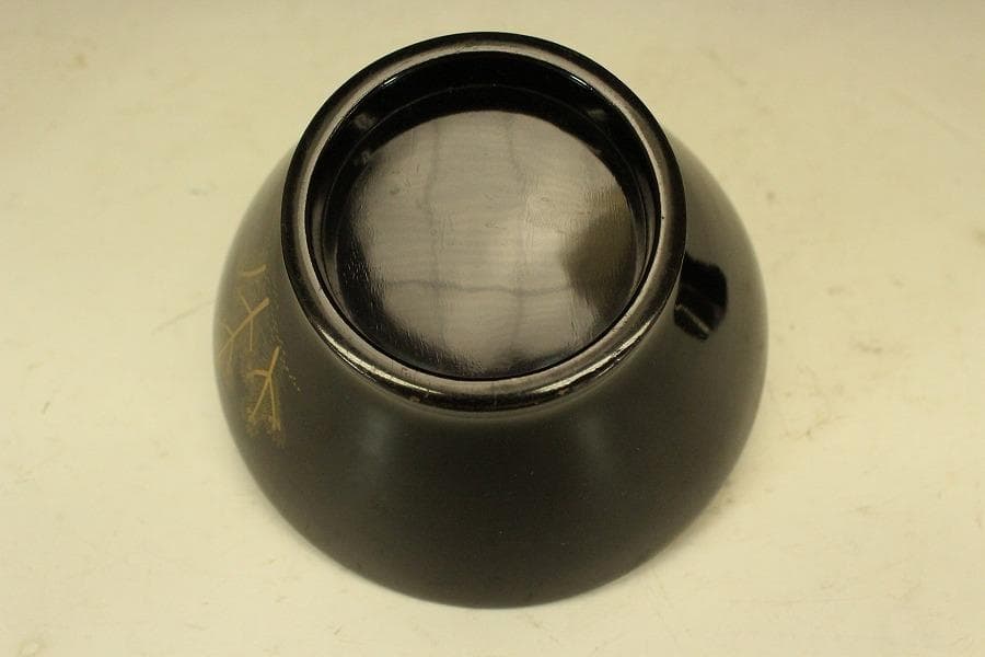 時代 蒔絵 漆器 図変 十客 懐石 吸物椀 煮物碗 美品(LC604)