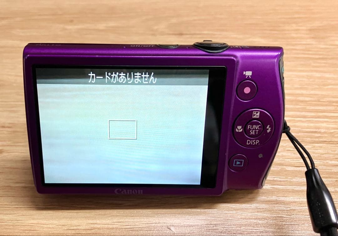 動作確認済 Canon IXY600F デジカメ パープル デジタルカメラ