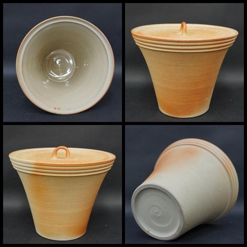 茶道具 廣口水指 書付有 箱付 / 茶道具