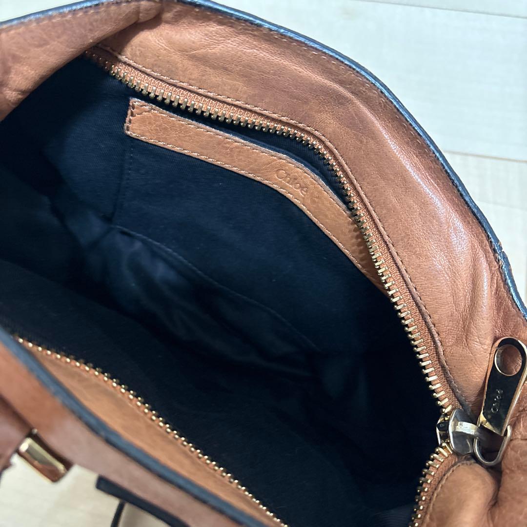 Chloé エテルブラウン ショルダーバッグ