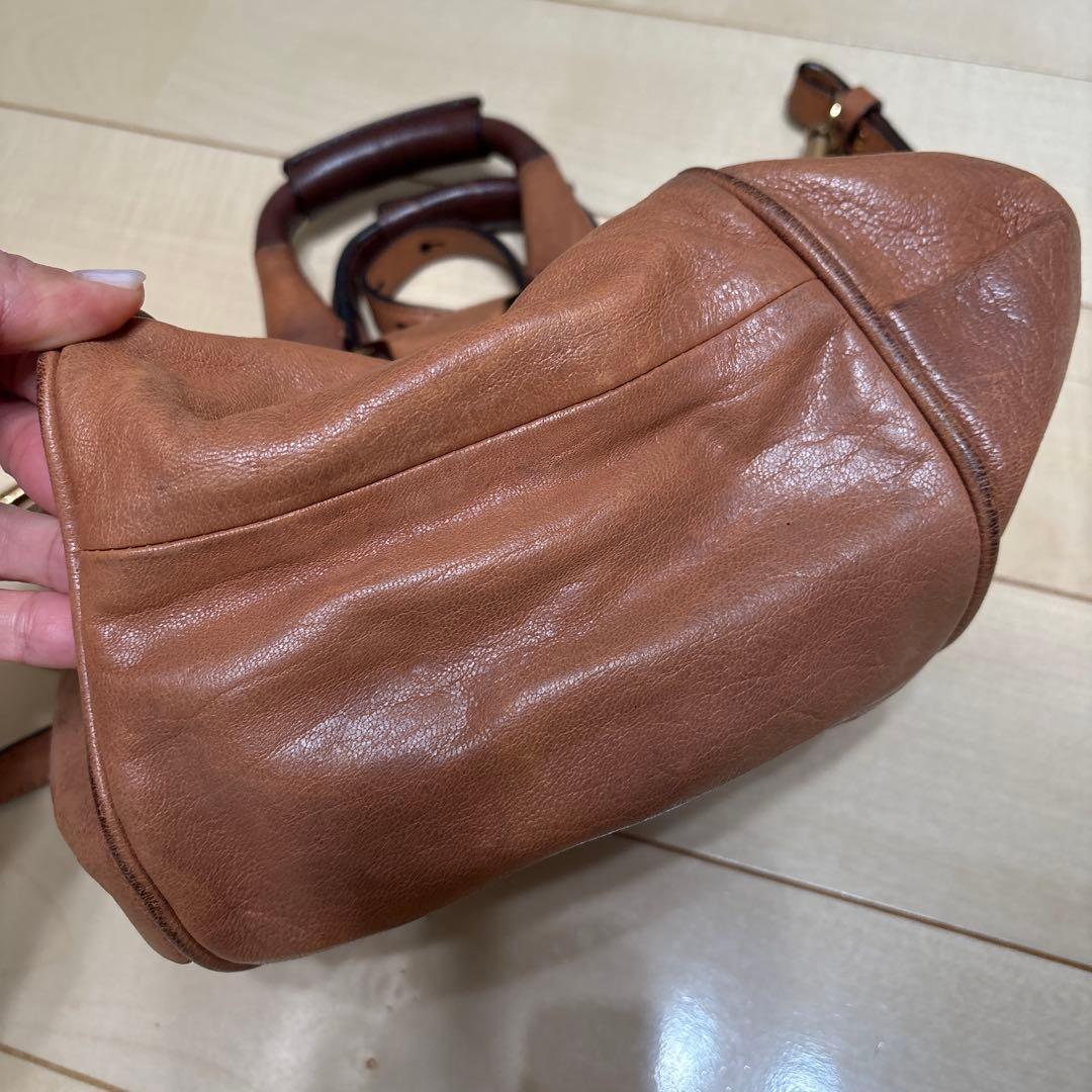 Chloé エテルブラウン ショルダーバッグ