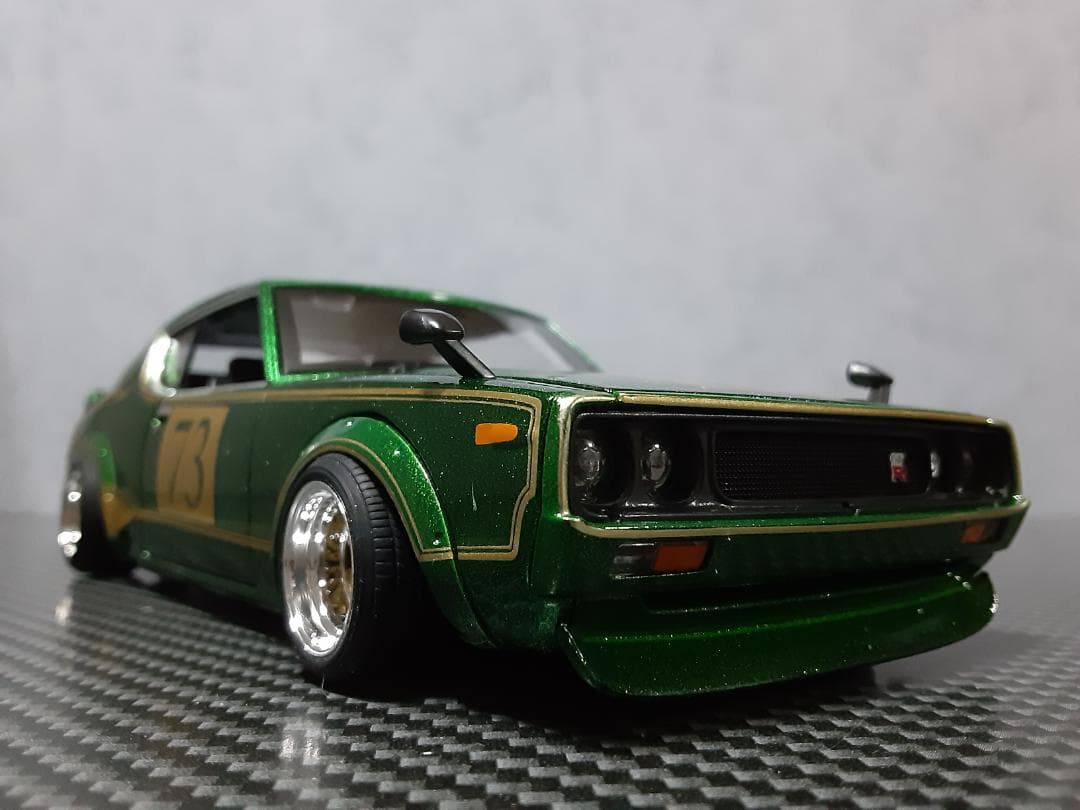 Maisto 1/24 日産 スカイライン 2000GT-R ケンメリレーシング