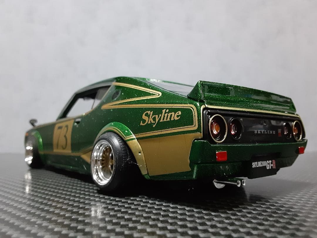 Maisto 1/24 日産 スカイライン 2000GT-R ケンメリレーシング
