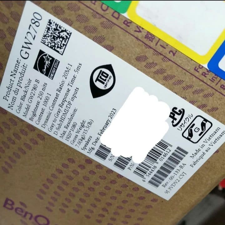 BENQ 27インチ 液晶 ディスプレイ GW2780 モニター IPS