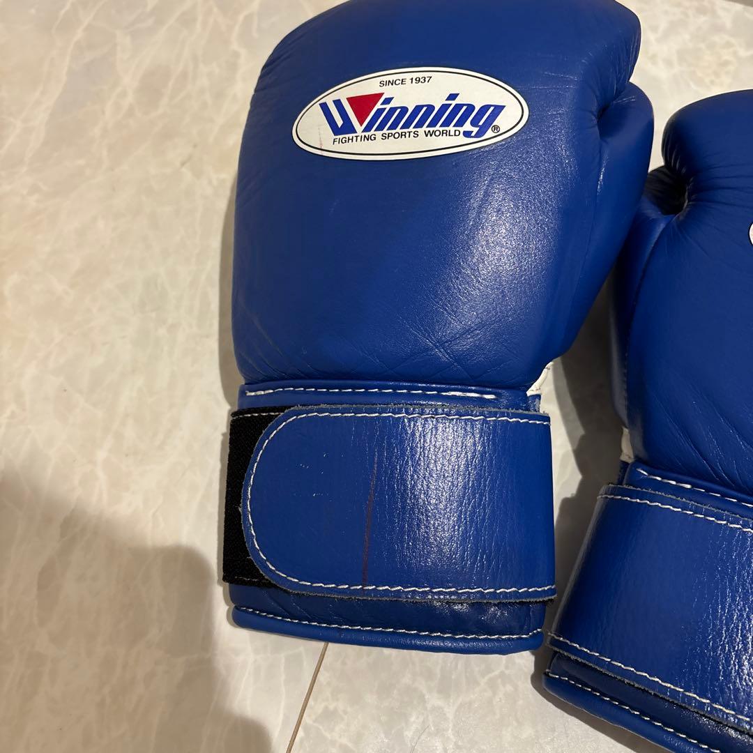 Winning ボクシンググローブ 8 oz 青