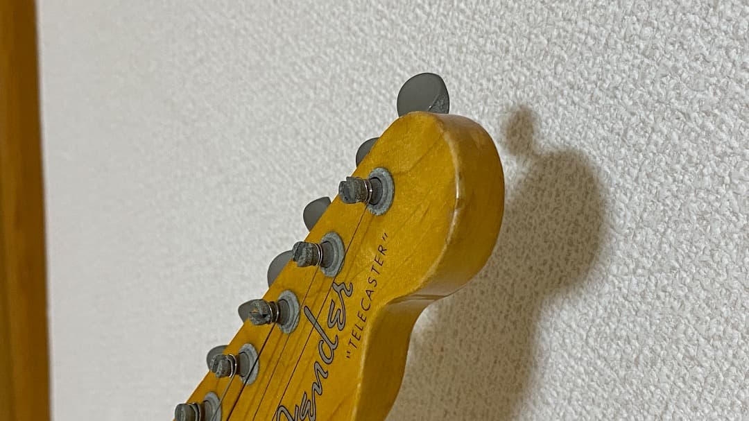 Fender Japan フェンダー テレキャスター 黒 PLEK パーツ新品