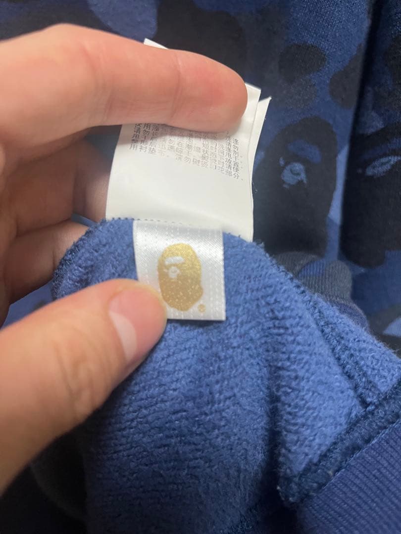 A・BATHING APE シャークパーカー XL