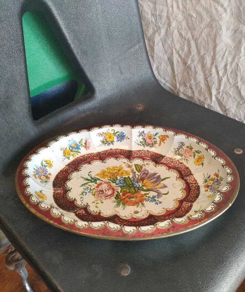 ★England★Daher★オーバルTINトレイ