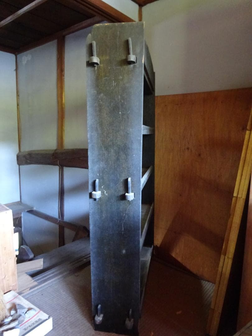 ★最終値 本棚　書棚　飾り棚　古民家蔵出し　アンティーク　レトロ　古い家具