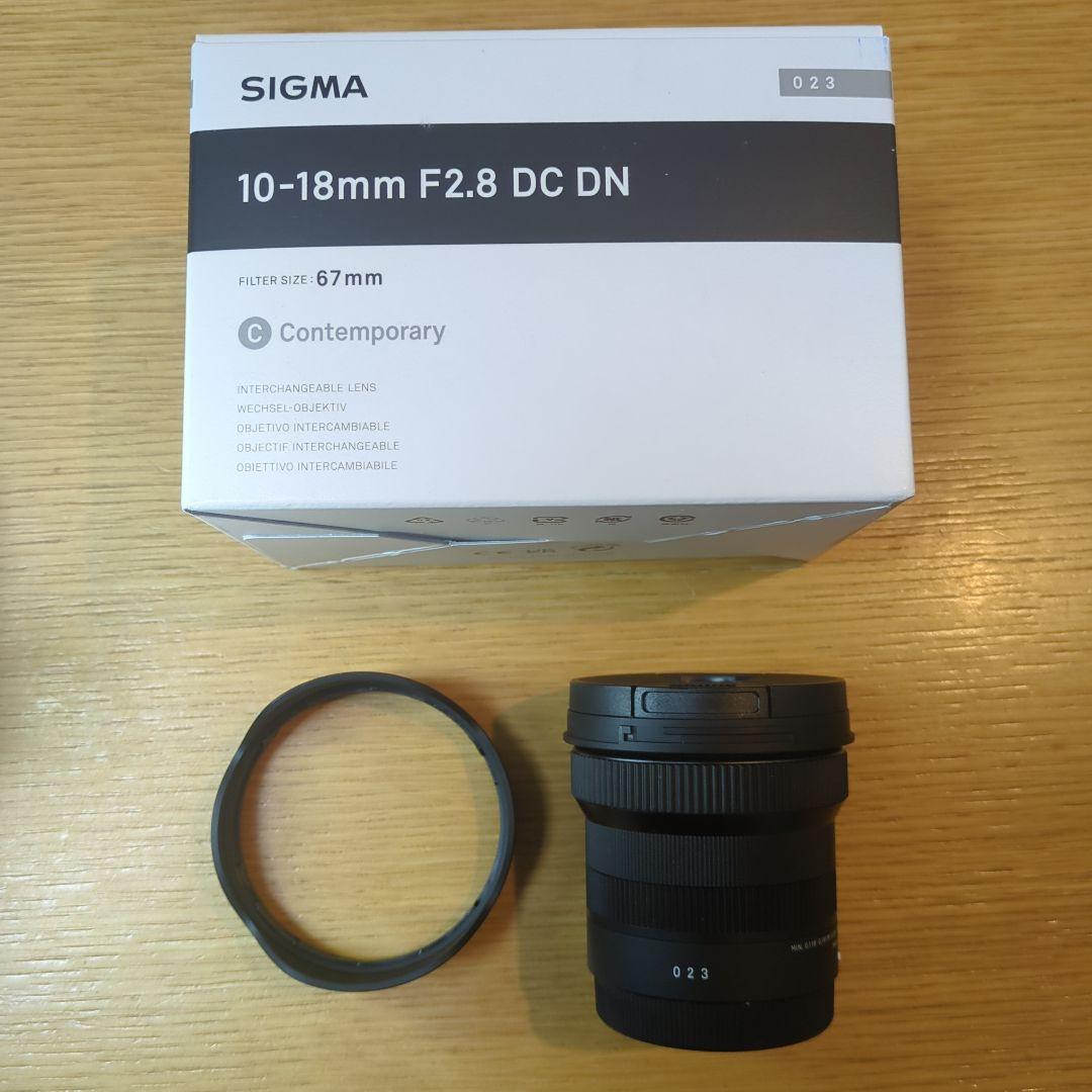 SIGMA　10-18mm F2.8 DC DN Eマウント