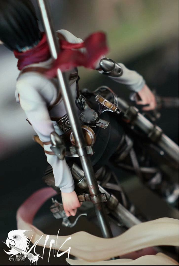 進撃の巨人 ミカサ・アッカーマン フィギュア ガレージキット